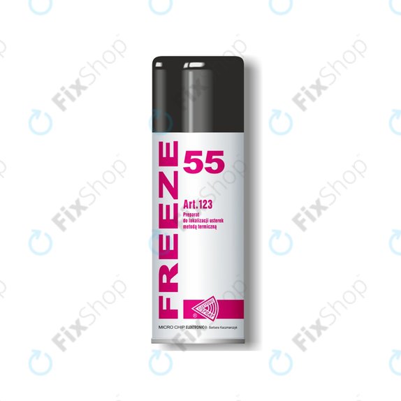 Freeze Spray -55°C (Flamable, Non Conductive), 400ml, Freeze 55