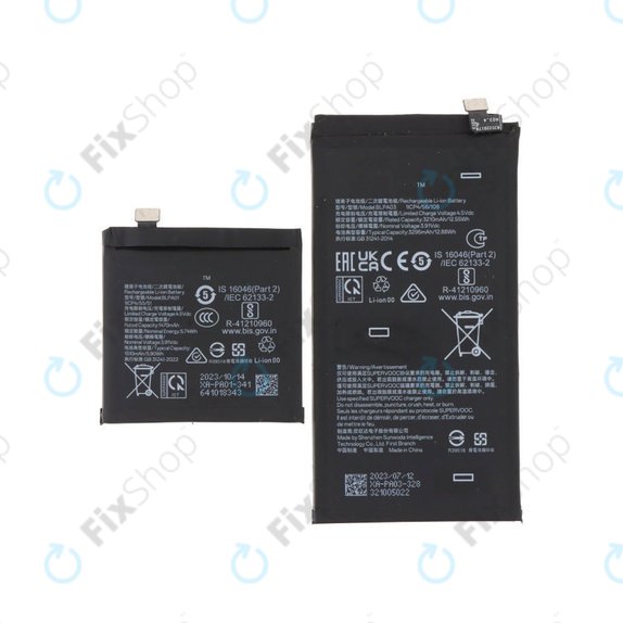 Bateria do OnePlus Open, BLPA01, BLPA03, 4805mAh (2 szt.)
