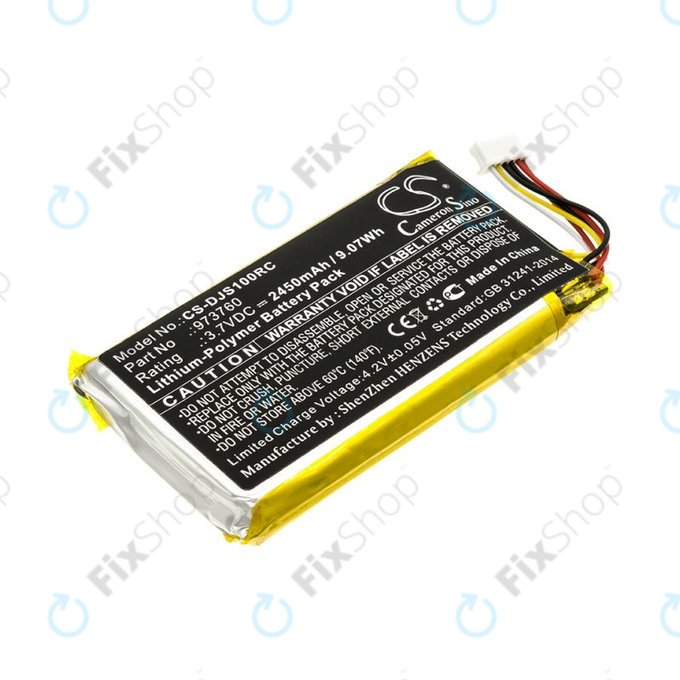 Bateria do DJI Mavic Pro, Air, Spark, 2450mAh, Li-Pol, 3.7V, 973760, HQ