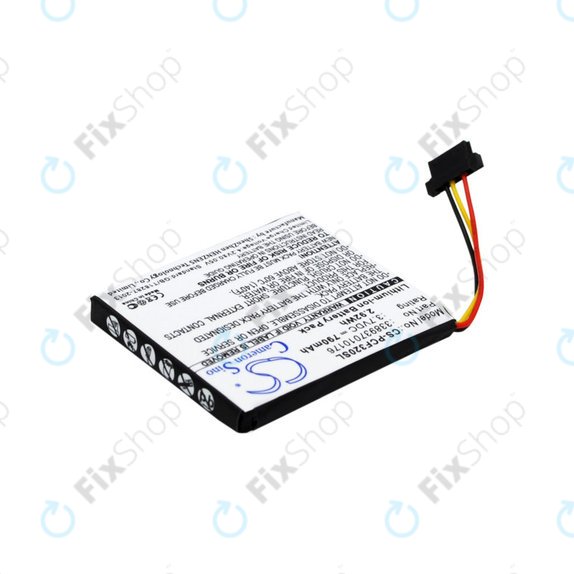 Bateria do Pioneer AVIC-F320BT, 790mAh, Li-Ion, 3.7V, 338937010176, HQ