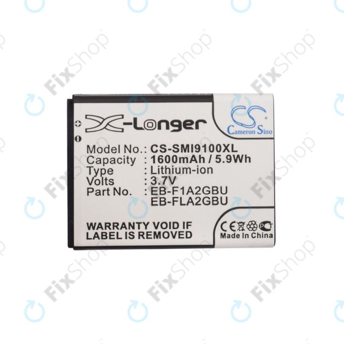 Bateria do Samsung i9100, Galaxy S II, 1600mAh, Li-Ion, 3.7V, EB-F1A2GBU, HQ