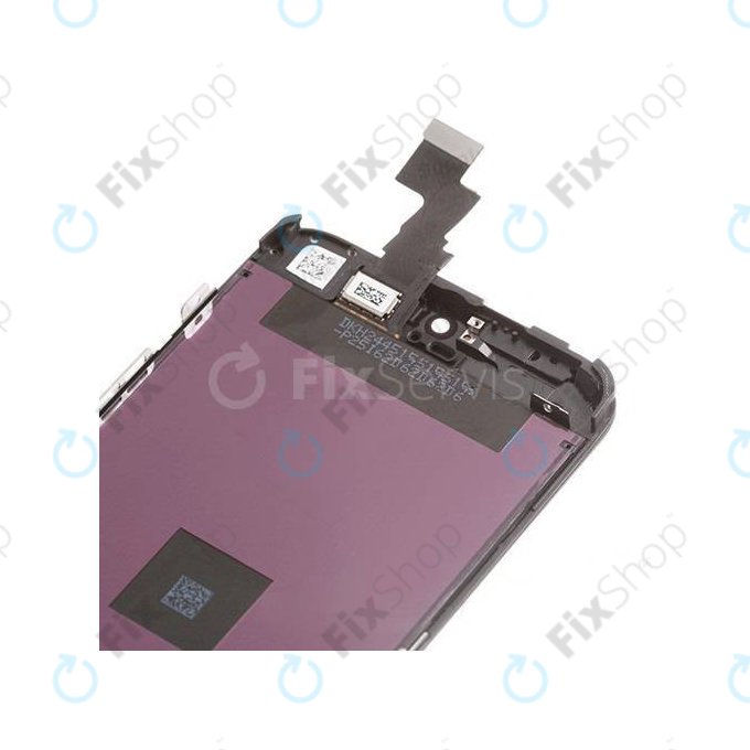 Wyświetlacz dla iPhone 5C, Black, Ekran dotykowy z ramką