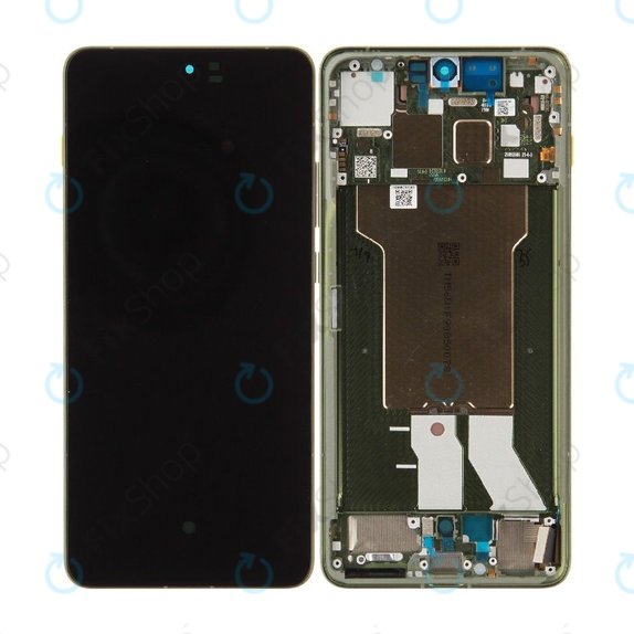 Wyświetlacz dla Motorola Edge 70, Ekran dotykowy z ramką, Bronze Green, 5D68C31543, Genuine Service Pack
