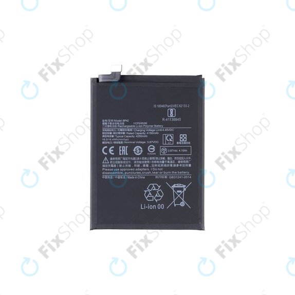 Bateria do Xiaomi Mi 11 Lite 4G, Mi 11 Lite 5G, 11 Lite 5G NE, BP42, 4250mAh, 46020000741Y, Genuine Service Pack