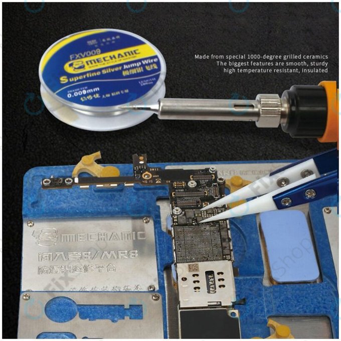 Precyzyjna, zaroodporna peseta ceramiczna z prosta koncówka, Mechanic CF-11
