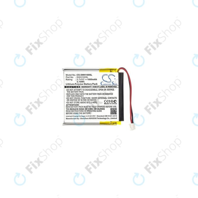 Bateria do Sony WH-1000MX4, LIS1662HNPC, 1000mAh, HQ