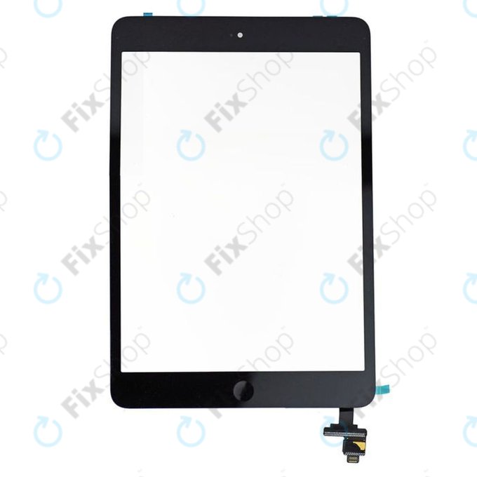 Ekran dotykowy ze złączem IC dla iPad Mini, Mini 2, Black