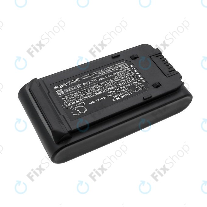 Bateria do Samsung Bespoke Jet, Bespoke Jet Complete, 2500mAh, Li-Ion, 25.2V, VCA-SBTA95, HQ