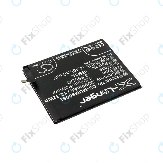Bateria dla Xiaomi Mi 9, 3200mAh, Li-Pol, 3.85 V, BM3L, HQ