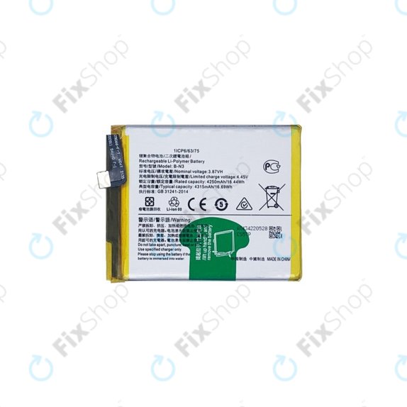 Bateria do Vivo X51 5G XE710, B-N3, 4315mAh
