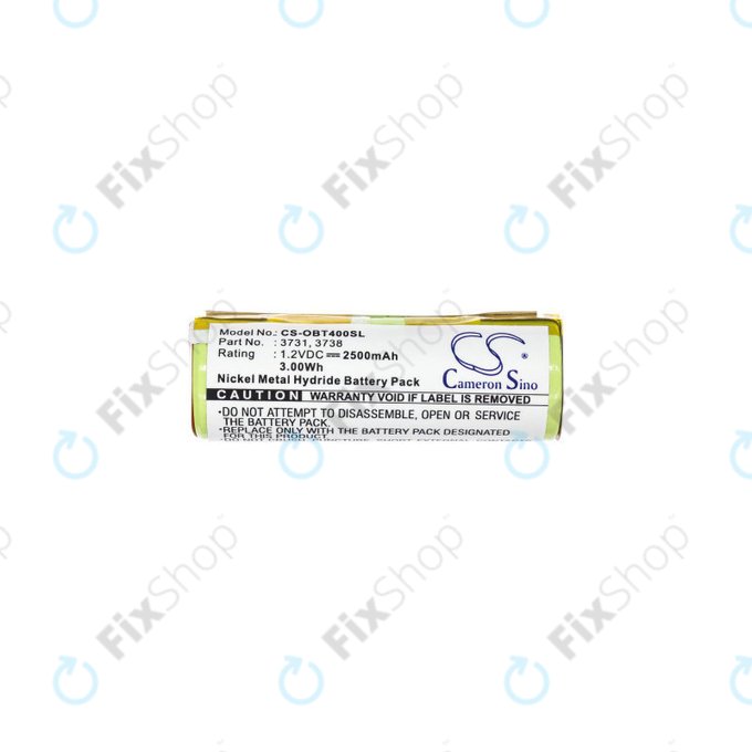 Bateria do Oral-B Professional Care, Triumph, 2500mAh, Ni-MH, 1.2V, 3731, HQ