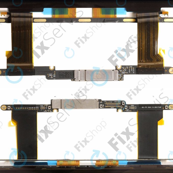 Wyświetlacz do MacBook Pro 13", koniec 2016 – połowa 2017, A1706, A1708 – ekran, przednie szkło, taśma Flex, Refursbihed