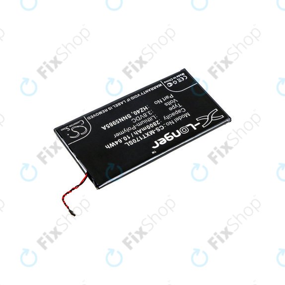 Bateria dla Motorola Moto Z2 Play XT1710-09, 2800mAh, Li-Pol, 3.8 V, HZ40, HQ