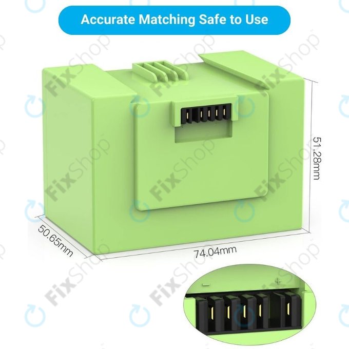 Bateria do iRobot Roomba e-seria, i-seria, ABL-D1, 4624864, ABL-D2, Li-Ion, 14,4V 2600mAh, HQ