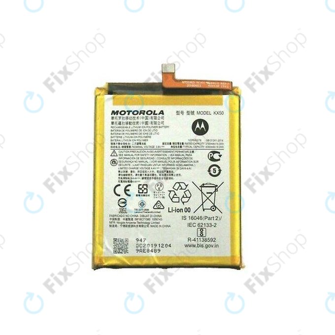 Bateria do Motorola Moto G Pro, KX50, 4000mAh, SB18C57819, Genuine Service Pack