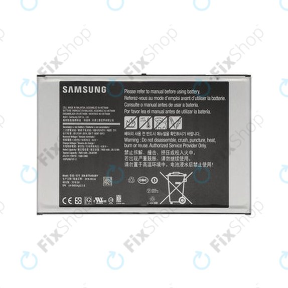 Bateria do Samsung Tab Active 4 Pro 5G T630 T636, EB-BT545ABY, GH43-04969B, GH43-04978B, 7600mAh, Genuine Service Pack