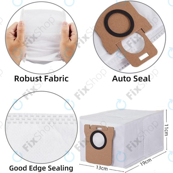 Worek na kurz, 2 szt. do Xiaomi Robot Vacuum X20 Max, X20 Pro