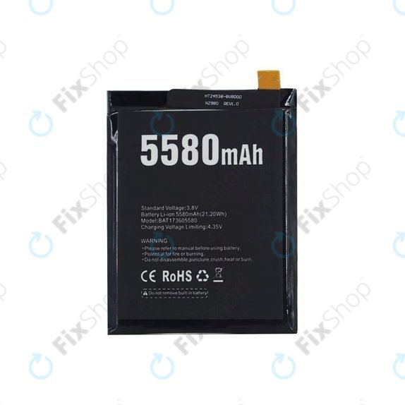 Bateria do Doogee S60, BAT17S605580, 5580mAh