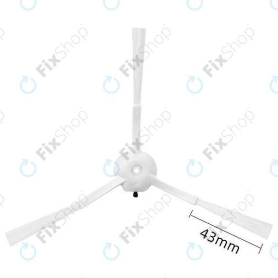 Szczotka boczna do Xiaomi Lydsto W2, 2 szt., Biały, White