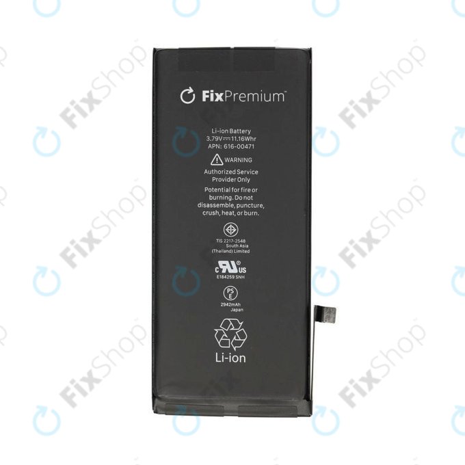 Bateria dla iPhone XR, 2942mAh, FixPremium