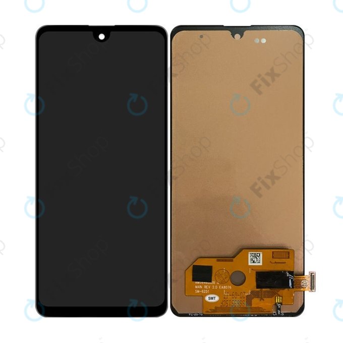 Wyświetlacz do Samsung M31s M317F, Ekran dotykowy bez ramki, TFT