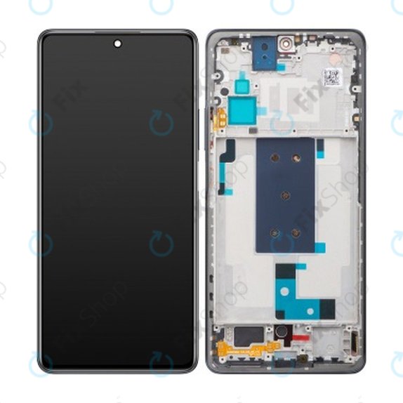 Wyświetlacz do Xiaomi 11T, 11T Pro, Ekran dotykowy z ramką, Moonlight White, TFT