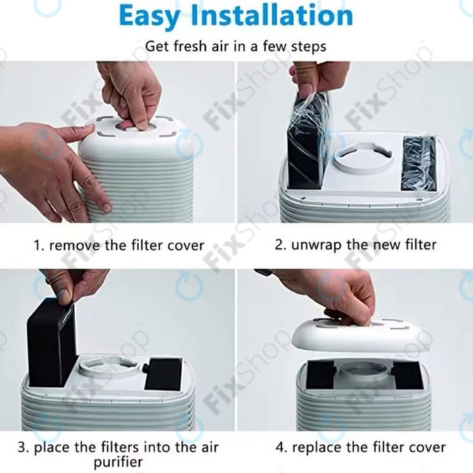 Filtr HEPA (Węgiel aktywny) do Levoit LV-H128, 2pcs