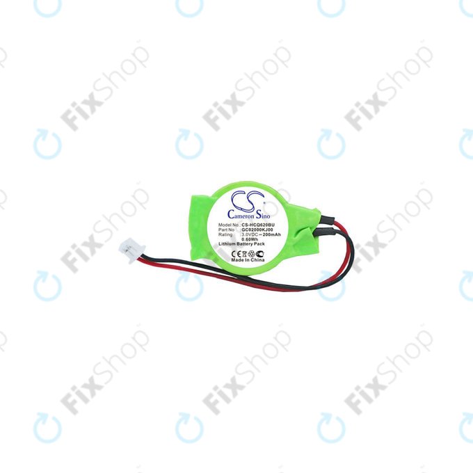 Bateria do CMOS for Advent, Asus, HP, MSI, 200mAh, Lithium, 3V, GC02000KJ00, HQ