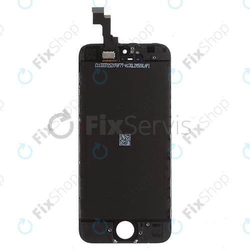 Wyświetlacz dla iPhone 5S, SE, Black, Ekran dotykowy z ramką