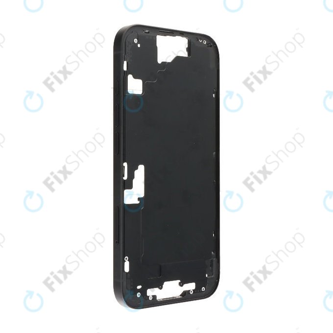 Ramka srodkowa do iPhone 16, Przyciski zasilania i głośności, Czerny, Black