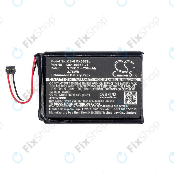 Bateria do Garmin Driveluxe 50, 750mAh, Li-Ion, 3.7V, 361-00056-21, HQ