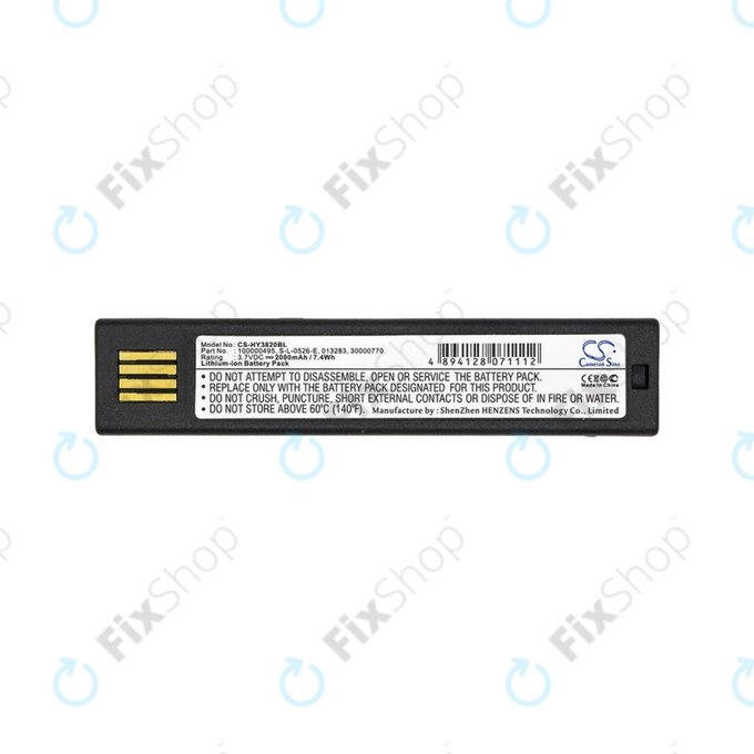 Bateria do Honeywell 1202g, 1452G, 1472G, 1902GHD/GSR, 1911i, 1981i, 3820/i, 4620, 4820/i, 5620, 6320, 8675i, Xenon 3820/i, 4820/i, 5620, 6320, 100000495, S-L-0526-E, HO48L1-G, 2000mAh, HQ