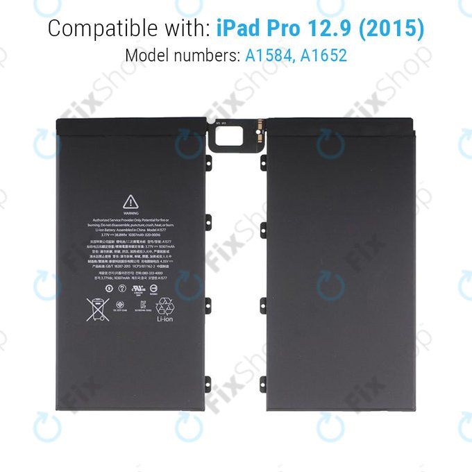 Bateria dla iPad Pro 12.9" (1st Gen 2015), 10307mAh