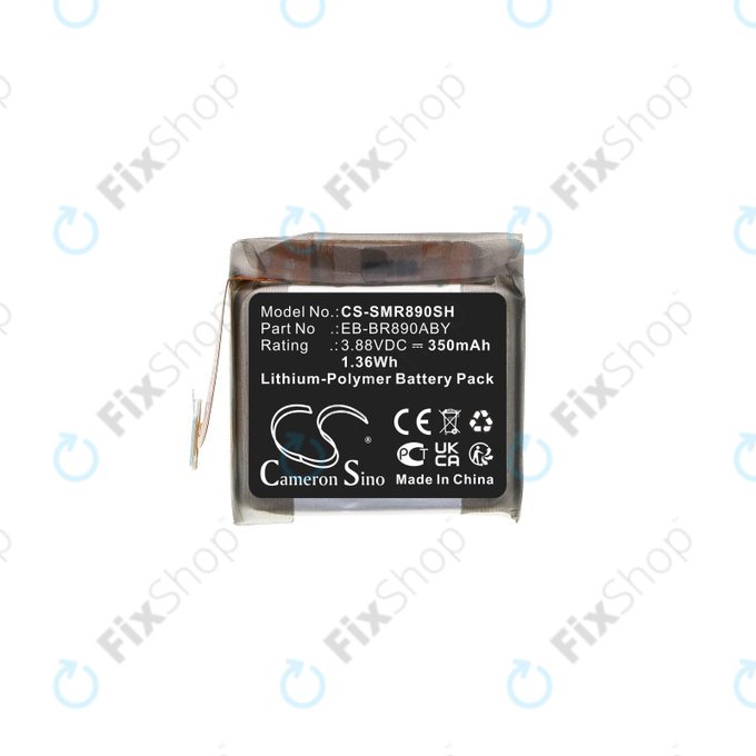 Bateria do Samsung Galaxy Watch4 Classic 46 mm, 350mAh, Li-Pol, 3.88V, EB-BR890ABY, HQ