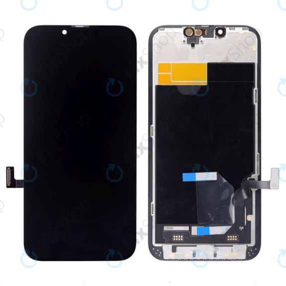Wyświetlacz Hard OLED dla iPhone 13, Ekran dotykowy z ramką, FixPremium