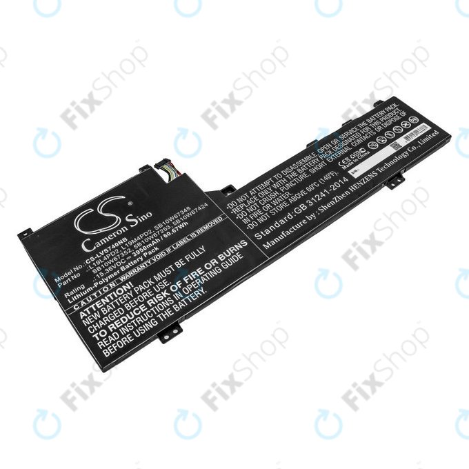 Bateria do Lenovo Yoga S740 14, IdeaPad S740-14IIL, 3950mAh, Li-Pol, 15.36V, L19L4PD2, HQ