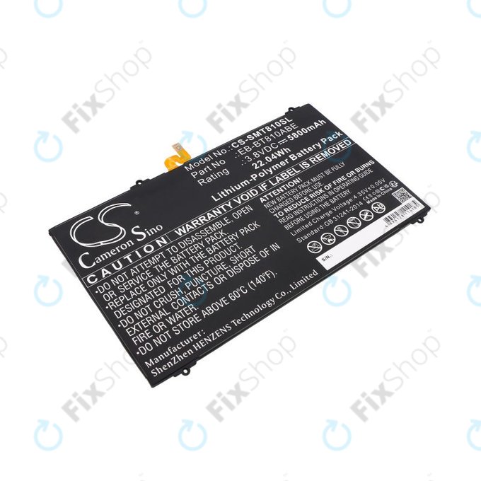 Bateria do Samsung Galaxy Tab S2, 5800mAh, Li-Pol, 3.8V, EB-BT810ABE, HQ