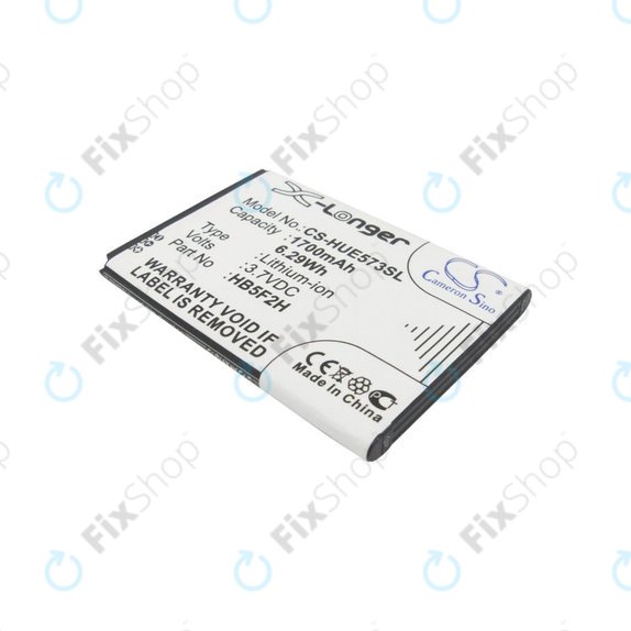 Bateria do Huawei E5330, 1700mAh, Li-Ion, 3.7V, HB5F2H, HQ