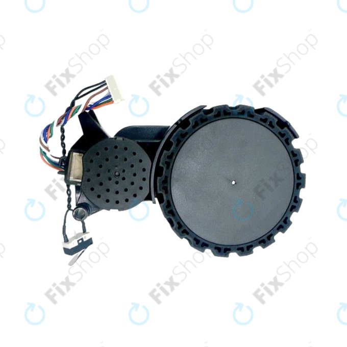 Koło z silnikiem do Xiaomi Robot Vacuum X20, S10, Dreame X30, X20, X10 Pro, Right, Czarny, Black