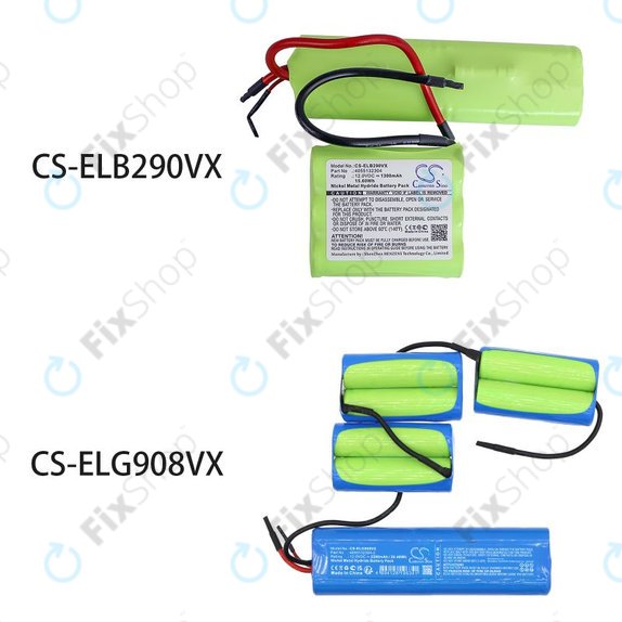 Bateria do AEG, Electrolux, 1300mAh, Ni-MH, 12V, 4055132304, HQ