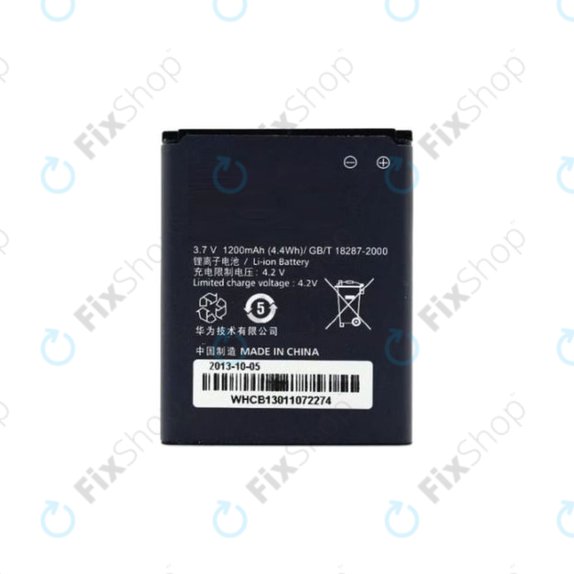 Bateria do Huawei Ideos U8120, U8150, U8510, HB4J1H, 1200mAh