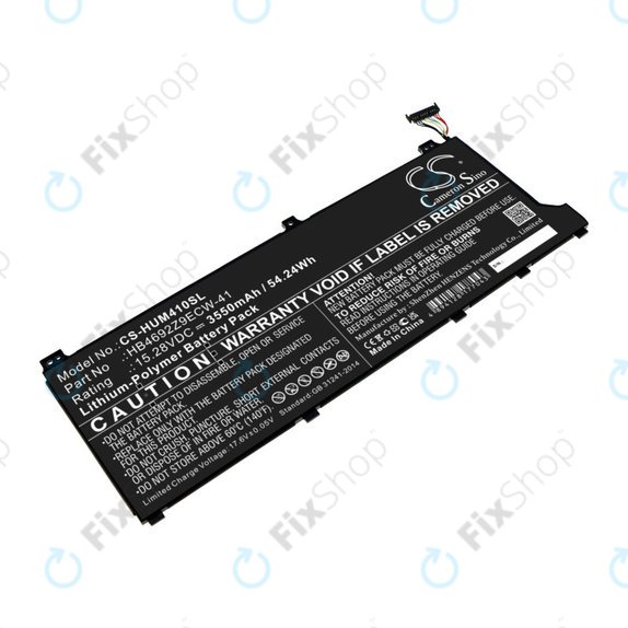 Bateria do Honor MagicBook 14, Huawei MateBook D14, MediaPad D14, MagicBook 14, 3550mAh, Li-Pol, 15.28V, HB4692Z9ECW-41, HQ