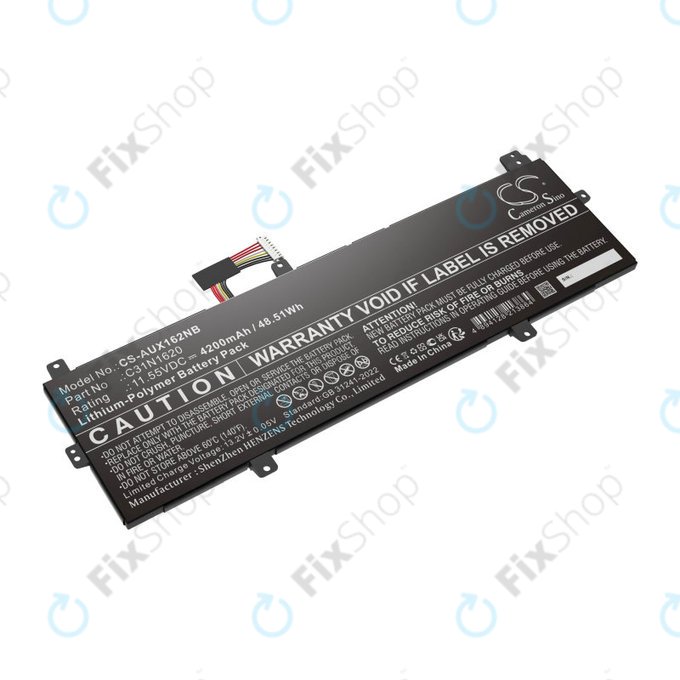 Bateria do Asus BX430, Expertbook B5440fa, P5240ua-1a, 4200mAh, Li-Pol, 11.55V, C31N1620, HQ
