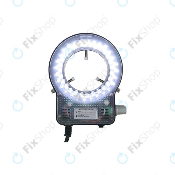 Regulowana lampa LED do mikroskopu, Czarny, Black, Sunshine SS-033