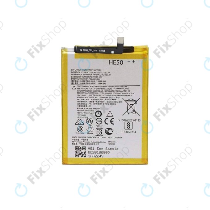 Bateria do Motorola Moto E5 Plus XT1924, E4 Plus XT1771, HE50, 5000mAh