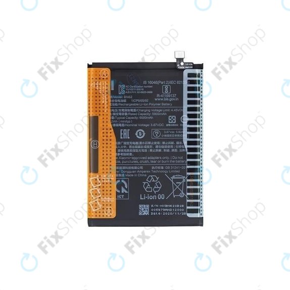 Bateria do Xiaomi Redmi 9T, BN62, 6000mAh, 46020000521G, Genuine Service Pack