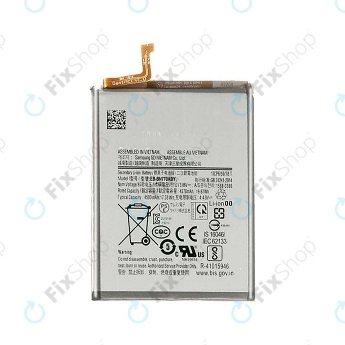 Bateria do Samsung Note 10 Lite N770F, EB-BN770ABY, 4500mAh