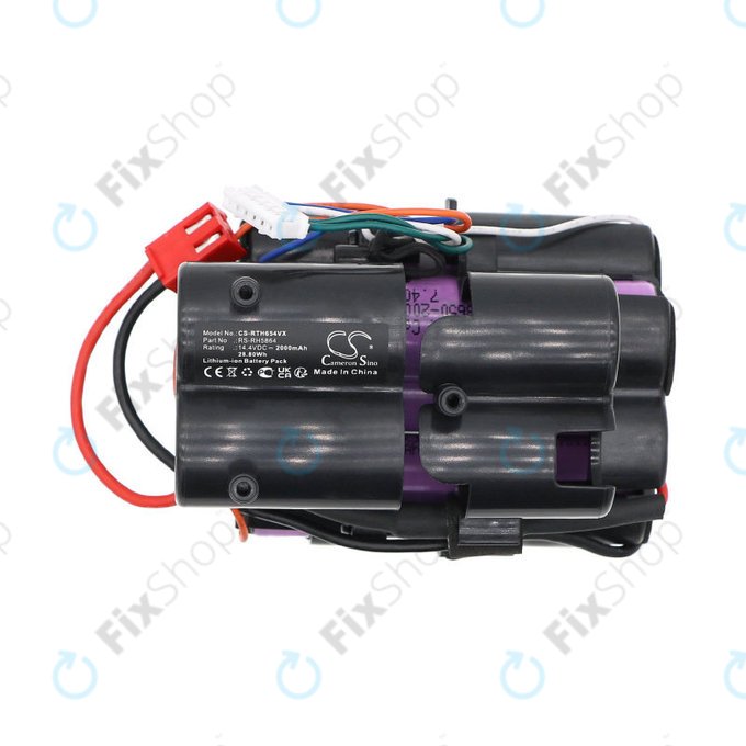 Bateria do Rowenta RH6543WH, RH6545WH, RH6547WH, 2000mAh, Li-Ion, 14.4V, RS-RH5864, HQ