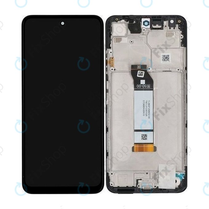 Wyświetlacz do Xiaomi Poco M3 Pro, Ekran dotykowy z ramką, 560002K19P00, Power Black, Genuine Service Pack