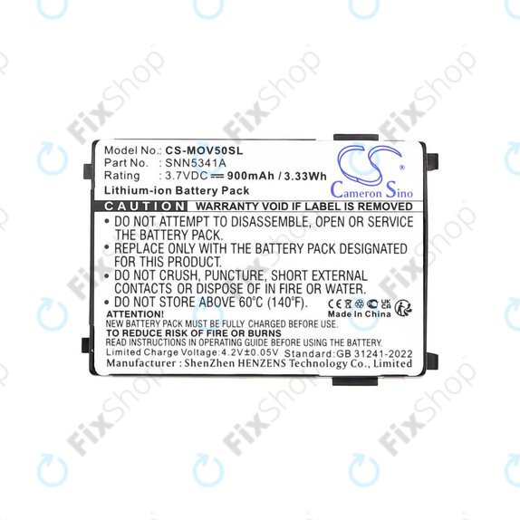 Bateria do Motorola V3688, V2188, L2000, V998+, 900mAh, Li-Ion, 3.7V, SNN5341A, HQ